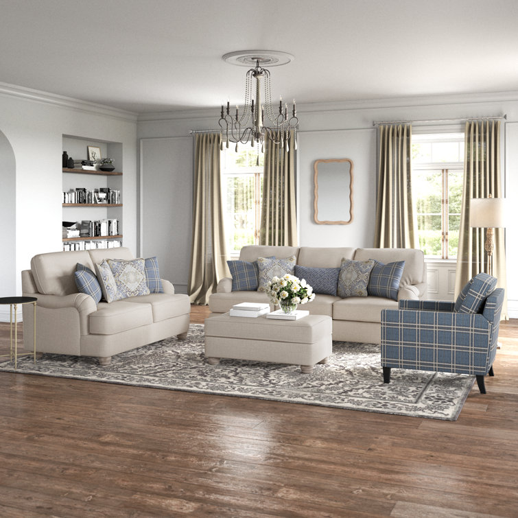 Kelly Clarkson Home Addilyn 4 - Piece Living Room Set & Reviews | Wayfair